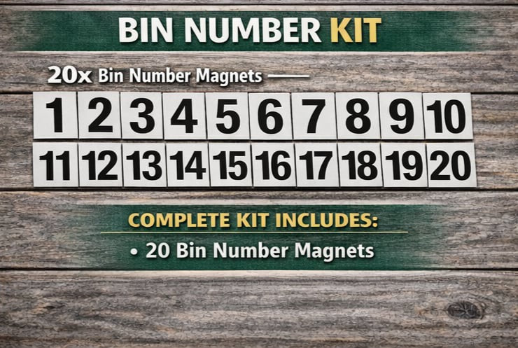 Bin Number Kit