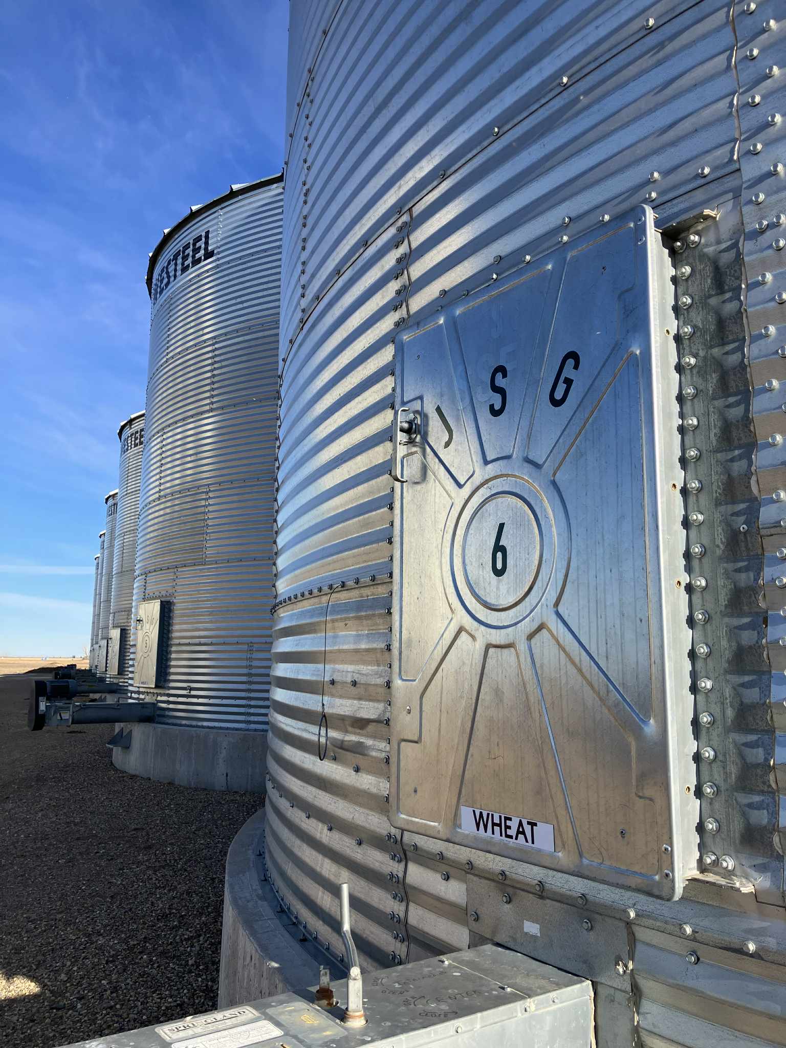 Professional Grain Bin Branding Decals