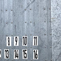 Individual bin numbers