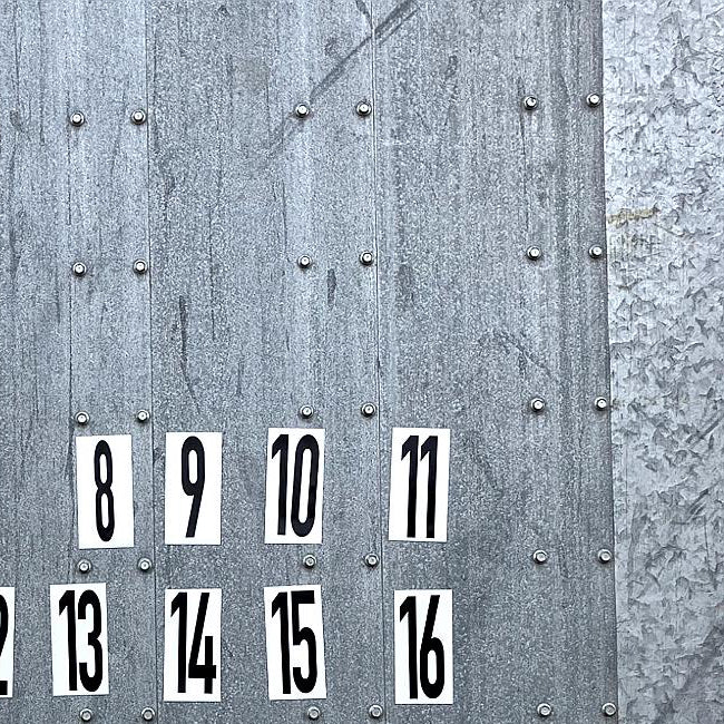 Individual bin numbers