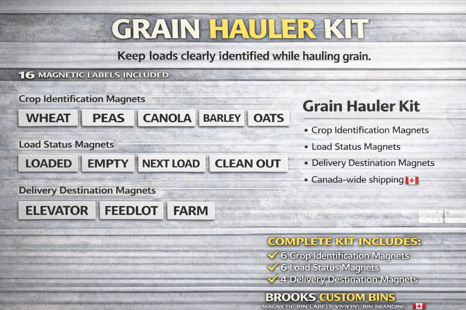 Grain Hauler Kit