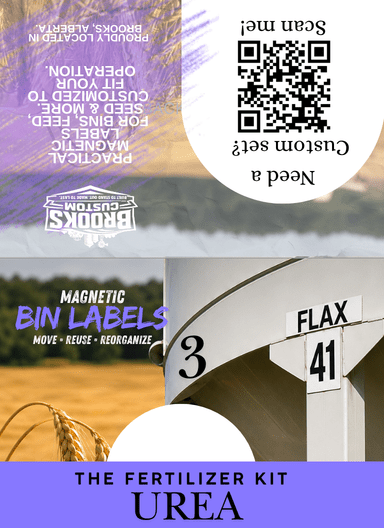 brookscustombins farming used_ager used_seeder john_deere seeding Urea Pigfeed phosphate_fertilizer magnetic_bin_labels farm_merch funny_farm_shirts Tractor alberta Custom_farm